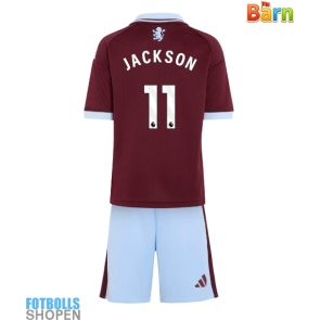 Billiga Aston Villa Nicolas Jackson #11 Hemmatröja Barn 2026-27 Kortärmad (+ Korta byxor)